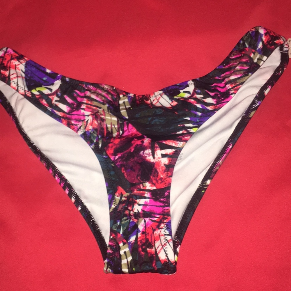 Pink bikini bottoms